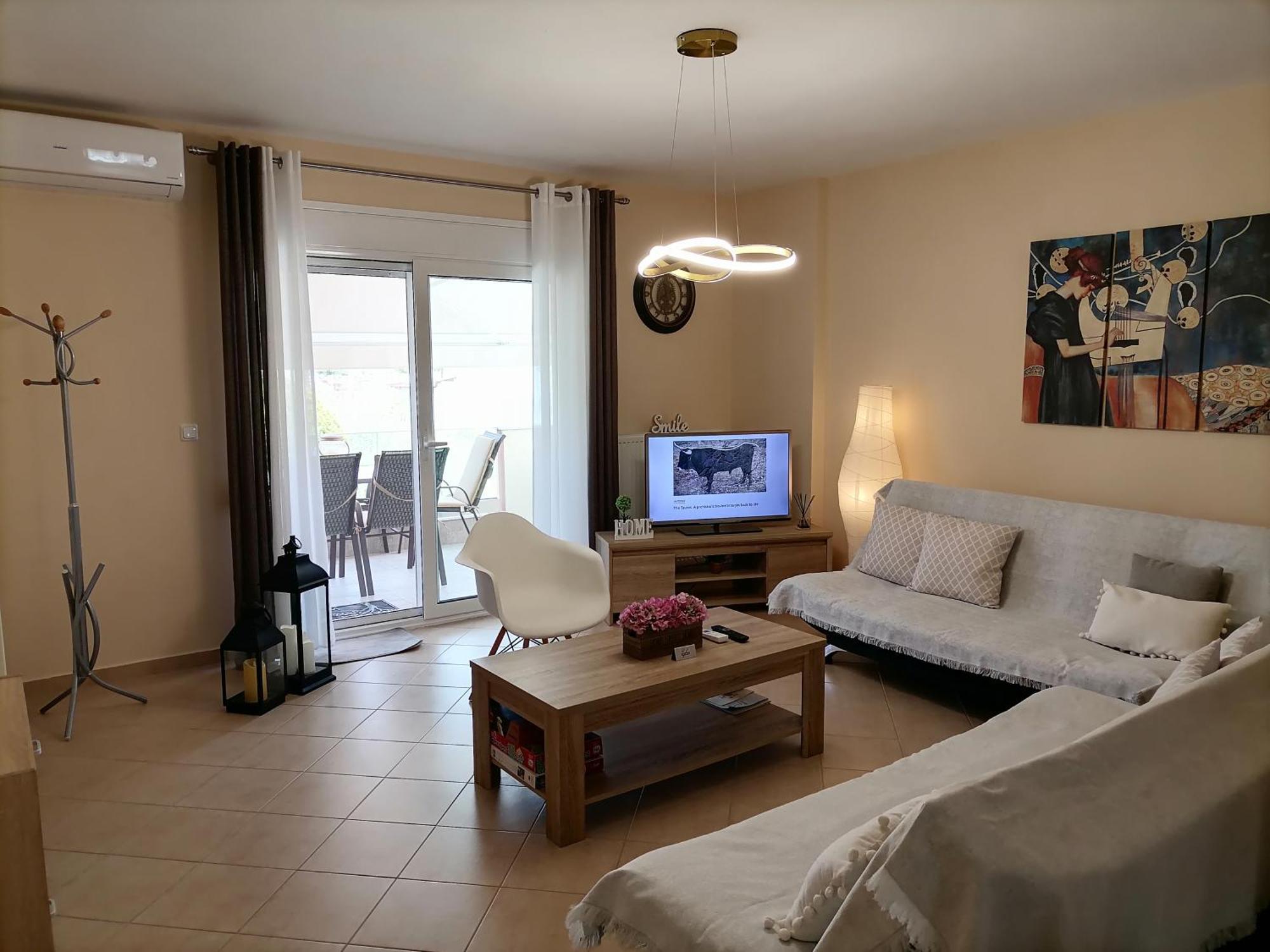 Ferienwohnung Bella Casa Néa Péramos Exterior foto