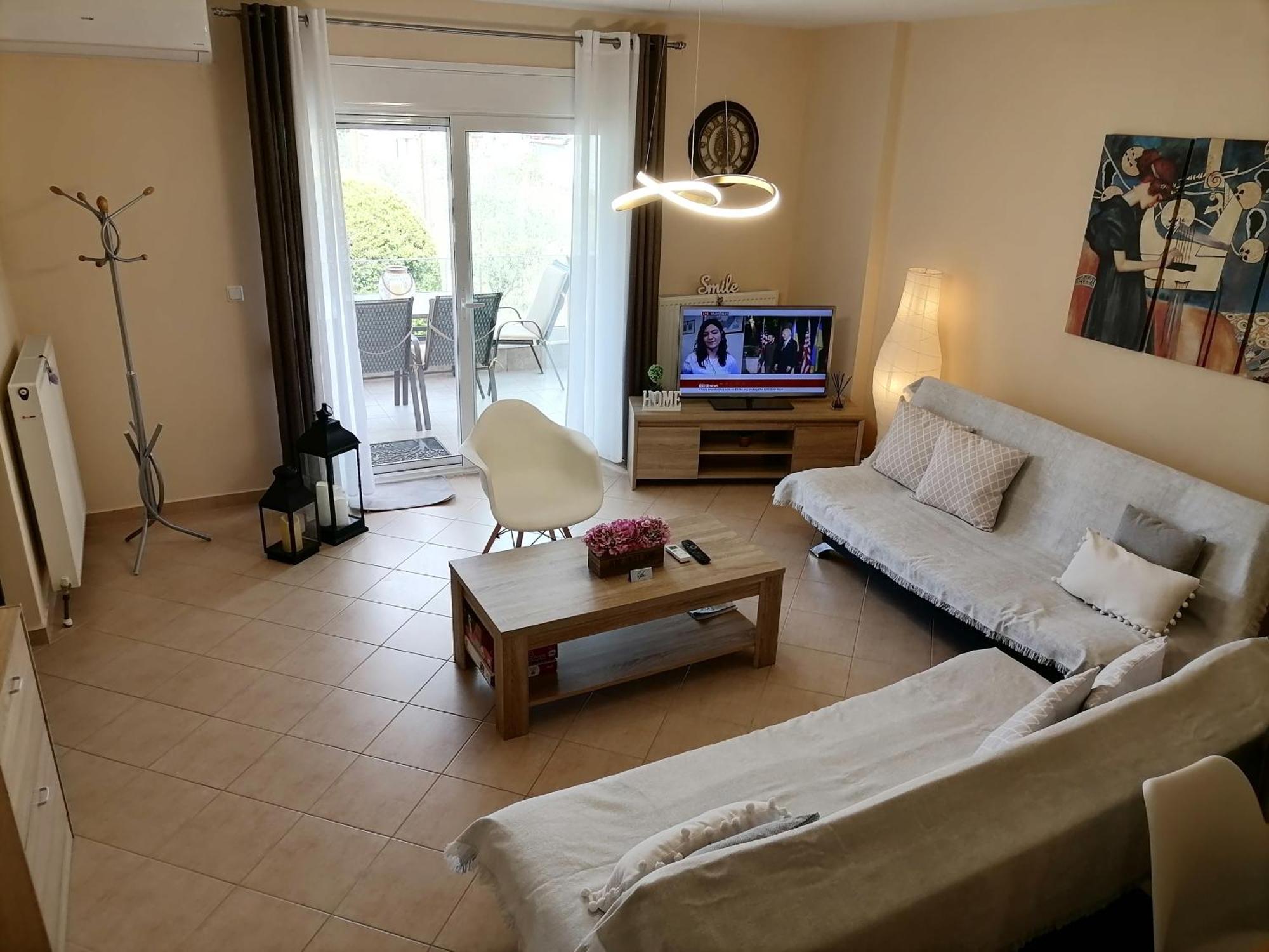 Ferienwohnung Bella Casa Néa Péramos Exterior foto